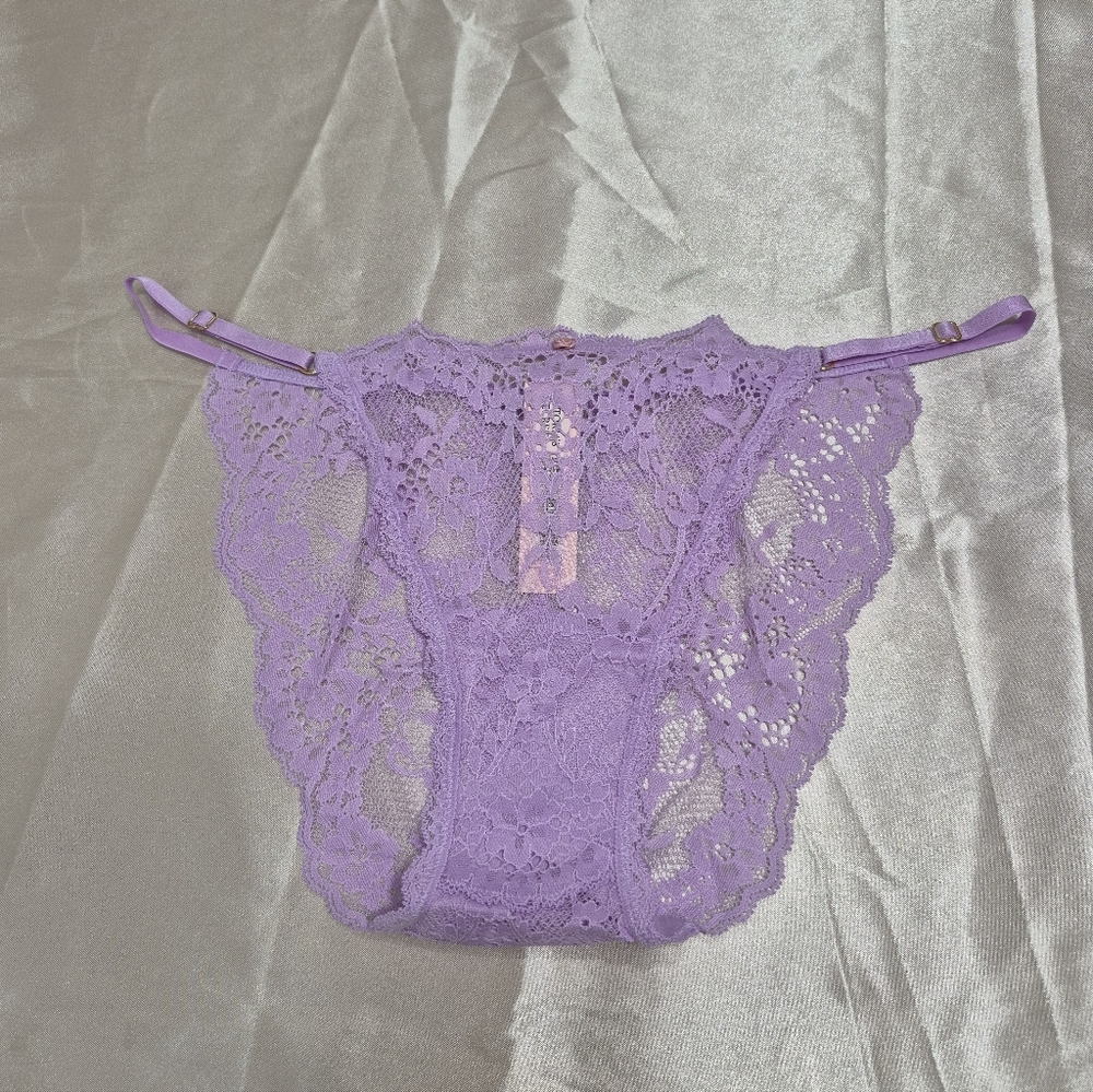 Victoria's Secret Purple Lace Panties